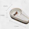 Ceramic Cigar Ashtray Cigar Astray Ceramic Painted Portable Household Cigar Ashtray Cigarette Tools ASH0166604818