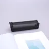 Gouden PVC Pencil Case Small Pencil Pouch Slim penzak met ritssluiting voor volwassenen 122355