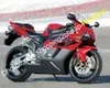 혼다 cowlings cbr1000rr cbr 1000rr cbr1000 2004 2005 04 05 오토바이 레드 블랙 페어링 키트 (사출 성형)