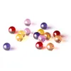 Färgade 6mm Terp Pearls Insert Red Pink Purple Quartz Pearl For Hookahs Banger Nails Glass Bongs Dab Rigs