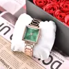 Square High Fashion Lady Watch inossidabile donna di lusso di lusso di alta qualità in acciaio affascinante regali affascinanti goccia relogio masco6711566