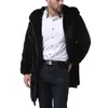 Winter Männlichen Pelzmantel Herren Pelz Mäntel Mit Kapuze Parka Übergroßen Männer Mantel Warme Faux Jacke Männer Outwear Strickjacke