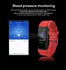 Billiga 115 Plus Smart Armband Fitness Tracker Smart Watch Heart Rate Watchband Smart Wristband för Apple Android Mobiltelefoner med låda