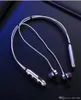M9 Wireless Bluetooth Hearphone Neck Support Magnetic Sport Super Bass Earphone Hanging Neck Sport for Iphone Xr Xs Max for Samsung S10 Air