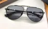 New Men DeSing DeSing Sunglasses Bolsa de Nova York Glasses Pilot Metal Metal Metal Coating Lens polarizado Goggles Estilo UV400 Lens202J