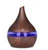 Hot 300ml USB Aroma elettrico Diffusore d'aria in legno Umidificatore ad ultrasuoni Cool Mist Maker per la casa