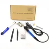 220V 60W Electrical Soldering Iron Adjustable Temperature Soldering Gun Welding Rework Repair Tool With 5pcs Solder Tip