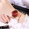 Woman douyin's new 2019 star watch features the same fashion trend as the Korean zinc-alloy waterproof watch for women