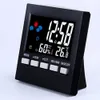 New 100% Brand Weather Station Alarm Clock Thermometer Wireless Temperature Humidity Meter