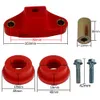 Front & Rear Shifter Stabilizer Bushing Kit 6 Speed For Subaru Impreza WRX BRZ Forester Legacy,Toyota FR-S GT86 PQY-SSB02