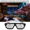 Unisex 3D TV Gözlükleri Kadın Erkekler Polarize Pasif Gözlükler 3D Sinema Movie Tiyatrosu Gözü L39839170