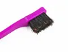 Beauty Double Sided Edge Control Hair Brushes Comb Hair Styling tool toothbrush Style eyebrow brush Wholesale