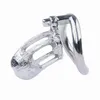 Stainless Steel Male Chastity Penis Cage Cock Lock Device,40 mm/45 mm/50 mm size Rings Cock Cage Metal Chastity Cage BDSM Sex Toys For Men