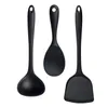 Utensili da cucina Cottura in silicone Utensile da cucina antiaderente Utensili da cucina resistenti al calore Cucchiaio per uso alimentare Spatola Spatola Mestolo Frullino per le uova