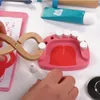 Symulacja Cartoon Piękno Moda Zabawki Imitacja Zestaw Medyczny Zestaw Dla Dzieci Doktor Dalnik Dental Pielęgniarka Narzędzie Drewniane Dzieci Zabawki