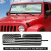 Pare-brise avant pare-soleil protecteur pare-soleil pare-soleil US Flay pour Jeep Wrangler JK 2007-2017 Auto intérieur accessoires