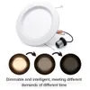 Downlights Indoor Dimmable E26 6" inch 14W(75W Replacement) 1000 Lumens 2800-3200K Warm White LED Recessed Retrofit Lighting Kit Fixture