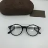 FashionTF5455 Unisex round plankmetal doublebridge glasses4820145 Model style optical frame spring hinge for prescription full4131697