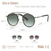 Occhiali da sole Donna Uomo Moda retrò Occhiali rotondi UV400 Montatura in acetato di metallo Occhiali lentes gafas de sol mujer