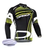 ORBEA 팀 남성 자전거 사이클링 겨울 열 양털 저지 ROPA ROPA CICLISTO HOMBRE Invierno Long Cycling Jersey Maillot MTB 의류 1022368698598