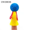 OWDBOB 2 sztuk / zestaw śmieszne skoki kot zabawka zwierząt kotek odbijający się zabawki szczeniak kotek gry zabawki Bouncy balls zabawki dla kotów akcesoria do kotów