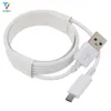 100 pçs / lote alta qualidade f embalagem do cartão branco rodada micro usb tipo-c cabo android rápido cabo de dados de carregamento para samsung huawei xiaomi