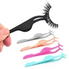 DHL Livre Magnético Eyelash Curler Eyelashes Extension Aplicador WomenForceps Ferramentas Maquiagem Beleza Tool Candy Cor