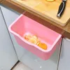 1pc Creativo Scatola di Immagazzinaggio di Plastica Ambiente Appeso Armadio Da Cucina Porta di Casa Cestino Stile Scatole di Immondizia di Stoccaggio New@ST