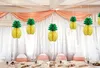 Party Pineapple Honeycomb Tissue Paper Pendants Strawberry Bottle Hawaiian Luau Party Birthday Wedding Background Hanging Diy Decoration