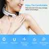 Elektrische nek Massager Pulse Back 6 Modi Power Control FarinFrared Heating Pain Relief Tool Health Care Relaxation Machine