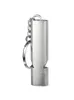 Hot Sale Emergency Survival Whistle Double Tube Whistle Aluminium Fluitje 118DB Outdoor Survival Equipment for Life Saving