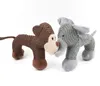 Dog do żucia zabawki dla małych dużych psów Odporne na ukąszenie psa Squeaky Duck Zabawki Interaktywne pisk pupy pies zabawki
