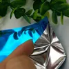 Colored Aluminum Foil Flat Bag 6x9cm 200pcslot Chromatic Mylar Plating Heat Seal BagsTop Open Colorized Facial Mask Packaging P8793455