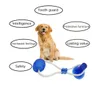 New Pet Molar Bite Toy Multifunction Dog Biting Toys Rubber Chew Ball Cleaning Teeth Safe Elasticity Soft Dental Care Suction Cup