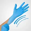 DHL Ship Disposable protective Nitrile Gloves Food Gloves Universal Household Garden Cleaning Pack of 100 Pieces Gloves