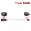 Cables y conectores de diagnóstico OBD2 Cables de extensión OBD para cable de diagnóstico GAZ 12 Pin TRUCK