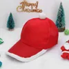 New Santa Claus Plush Christmas Hat Sports Cap Xmas Accessories Hats Party Free Size Polyester Festive Atmosphere Decor 10Nov 29