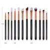 12pcs Makeup Brushes Set Eyeshadow Eyeliner Correcteur Blusher Contour Foundation Powder Cosmetic Brushes Set Tool Dhl TM1499458676