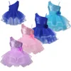Iefiel Girls One-One-Coulder Tutu Ballet Dress Haphards for Girls Ballerina Dancewear Sequins Ballet Costume Dance Dance Dance