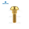 Wanyifa Bullone in titanio M6x 20mm Testa conica a sfera conica per freni freno moto Yamaha