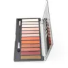 12 Eye Shadow Palette 12 Bilder / Parti 12 färger Matteshimmer Shadow Eyeshadow Makeup CE017 NET 24G