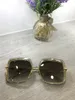 All'ingrosso-Nuovi occhiali da sole di lusso da donna di design occhiali da sole vintage in metallo NARC stile moda cornice quadrata lente UV 400