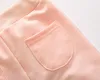 Yeni Bahar / Sonbahar Moda Bebek Kız Giysileri Pamuk Uzun Kollu Katı Fermuar Ceket + Pantolon 2 adet Bebes Eşofman Erkek Bebek Giyim Seti