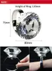 80 mm 150 mm sztuczny kryształ Super duży pierścionek zaręczynowy Props ślub Pography Praph Props Anniversary Birthday Gift Cosplay Dostęp 172Z
