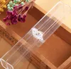 Gift Pens Transparent Box Case For Crystal Pens Ballpoint Pen Fountain Pen Pencil Promotion Retail Boxes Package SN169