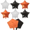 18 Zoll Halloween Folienballons Vierblättriges Kleeblatt Herz Stern Halloween Dekorationen Helium Ballon Party Supplies JK1909