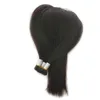 Grad8A Uzunluk 14 '' - 26 '' // Sınıf 8A İnsan Saç Çubuk I saç uzantıları ucu 100g / paketi 1g / s 200s / lot Doğal Renk saç, ücretsiz DHL