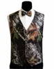 2019 Fashion Camo Vest för rustik singel Breasted Wedding Mens Camouflage Nya ankomst Airtailors Vest Plus Size2618140