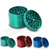 Home Herb Grinder 40mm 50mm 55mm 4 Layers Smoking Grinders Metal Grinders Hand Grinder Teeth GrindersSmokings Accessory 4720