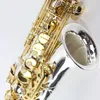 New Japanese Alto Saxophone Suzuki SZKA-X818GS musical instrument silver plated gold key Alto Promotional Free shipping